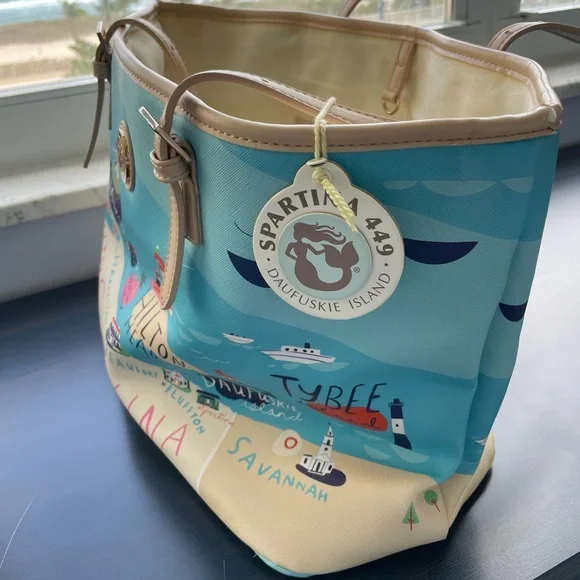 Beach tote - Sea islands collection  -spartina 449 . - Picture 2 of 10